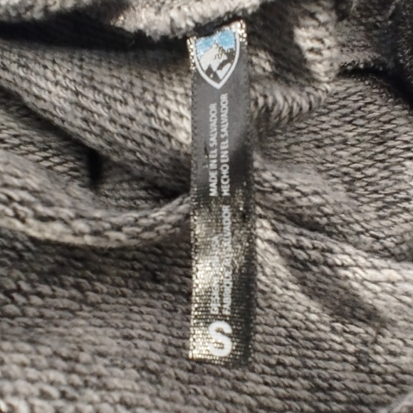 Kuhl Nova Wool Blend Cowl Neck Sweater Small Grey Two Tone - Picture 3 of 12